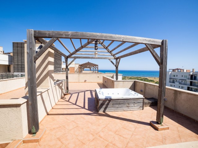 Türk Koçanlı 3 Yatak Odalı Penthouse | KDV Yok | Deniz Manzaralı | Thalassa Beach Resort, Bafra - Fotoğraf 2