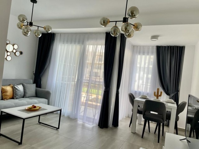 Thalassa Beach Resort, Bafra'da Muhteşem Deniz Manzaralı Akıllı 1+1 Daire - Fotoğraf 3