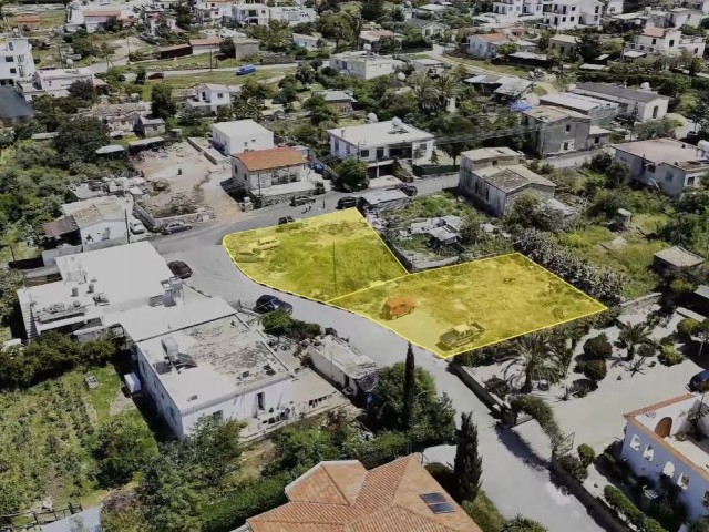Girne Esentepe Köy İçinde Satılık Arsa - 100% İmarlı