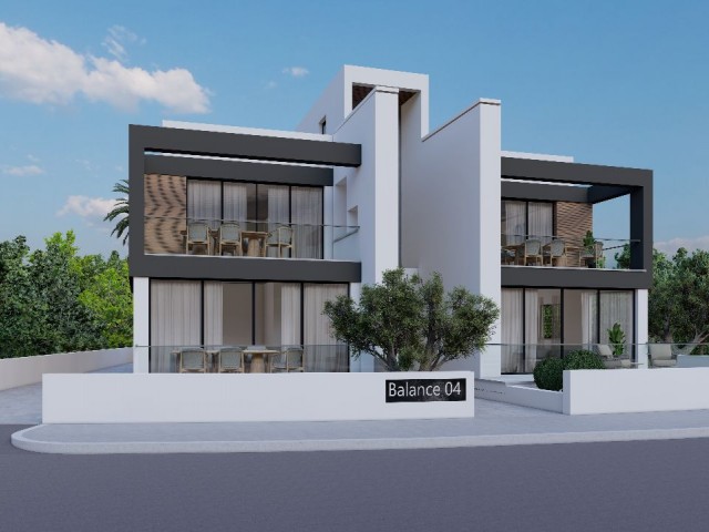 LEFKOŞA METEHAN'DA 2+1  GENİŞ TERASLI BARBEKÜLÜ EN-SUIT DAİRELER