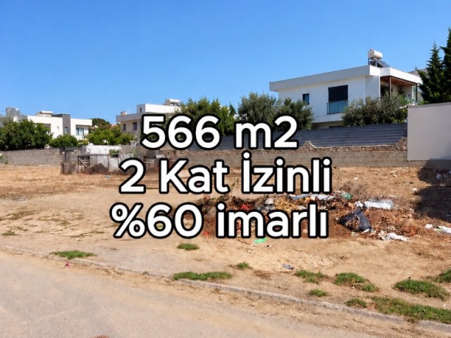 GÖNYELİ VİLLA BÖLGESİNDE 566 M² SATILIK TÜRK KOÇANLI ARSA