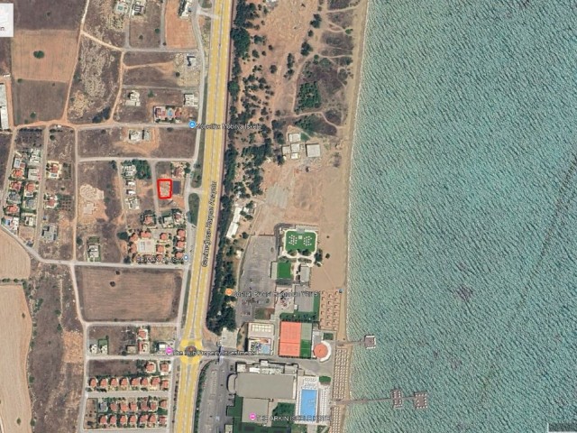 İskele Long Beach Bölgesinde Denize 300 metre mesafede İkiz Villa Projesi Vizelenmiş Satılık Arsa