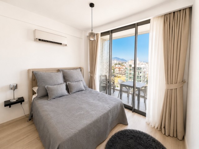 Girne Merkez’de Satılık Full Eşyalı 1+1 Rezidans Daire - Fotoğraf 3