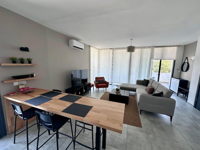Lefkoşa'nın Kalbi Ortaköy'de Ful Eşyalı 2+1 Penthouse - Fotoğraf 3