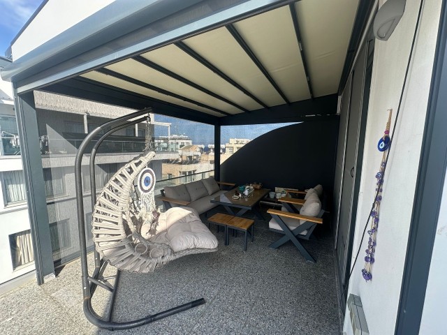 Girne Kaşgarda deniz manzaralı 1+1 penthouse