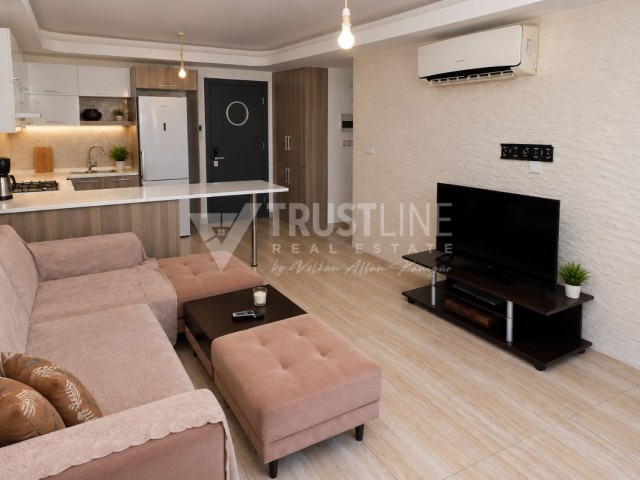 KKTC Girne Merkez'de Yatırıma Uygun Ful Eşyalı Satılık 1+1 Daire. - Fotoğraf 2