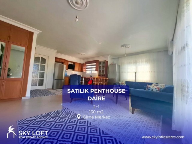 🏡 GİRNE MERKEZDE SATILIK PENTHOUSE 🏡