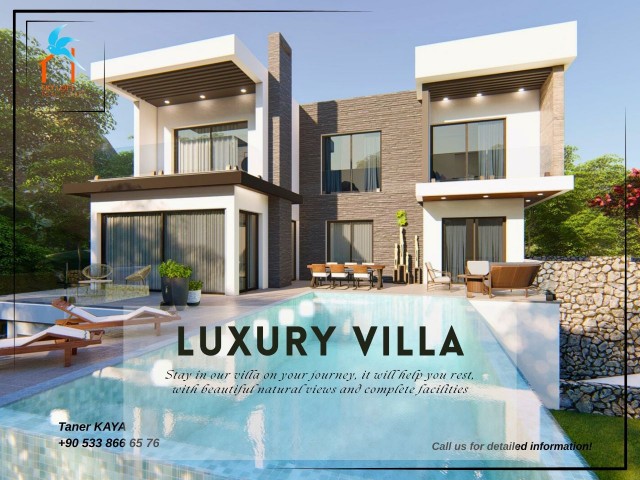 🏡 4+1 Lüks Triplex Villa – 330 m² Kapalı Alan