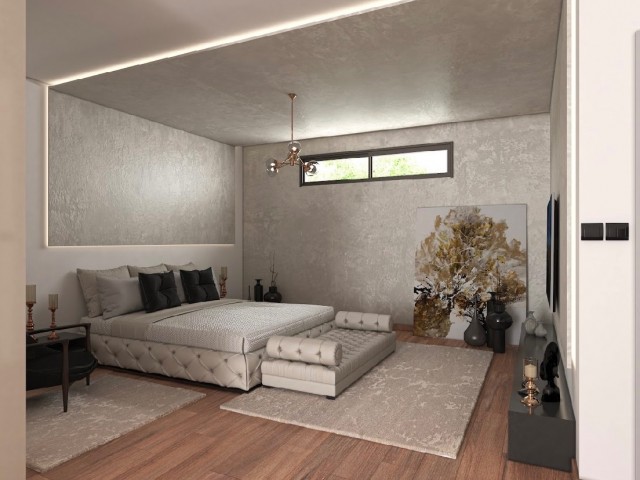 Girne Bellapais’te Özel Havuzlu 5+1 Modern Villa | %40 Peşinat Kalan %60 Vade - Fotoğraf 4