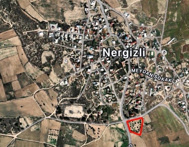 🌿 Mağusa Nergisli Köy Girişinde | 3.5 Dönüm Türk Koçanlı Satılık Arazi - Fotoğraf 2