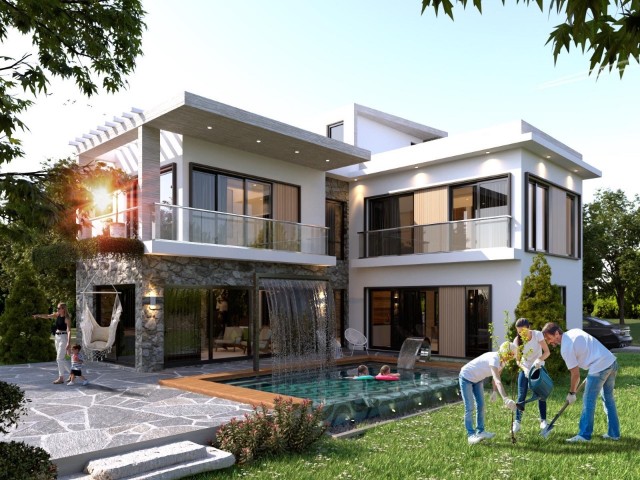 🏡 Girne Alsancak’ta Satılık Lüks 4+1 Villa | Özel Havuzlu | Geniş Bahçeli | - Fotoğraf 4