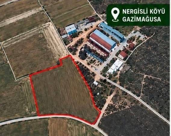 SATILIK TÜRK MALI ARAZİ – NERGİSLİ KÖYÜ, GAZİMAĞUSA