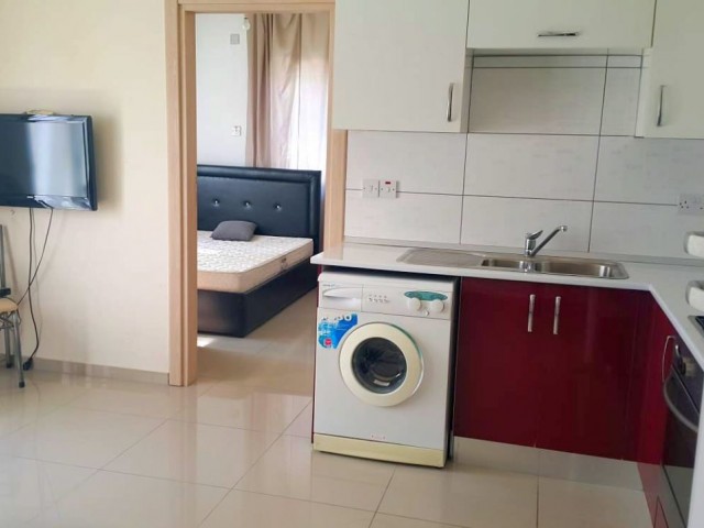 Girne merkez zemin kat satılık 1+1