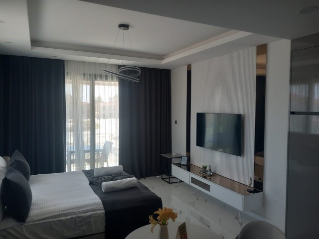 İskele Long Beach'te satılık ful eşyalı stüdyo daire - Fotoğraf 2