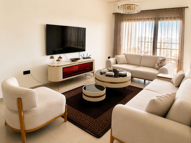 Caesar Blue by Afik Group’ta, 9. katta yer alan full eşyalı 2 yatak odalı daire satışta. Kuzey Kıbrıs’ın etkileyici sahil yaşam projelerinden biridir. - Fotoğraf 3