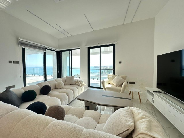 Girne Karkum’da Satılık 2+1 Penthouse | Deniz Manzaralı | Özel Havuzlu - Fotoğraf 4