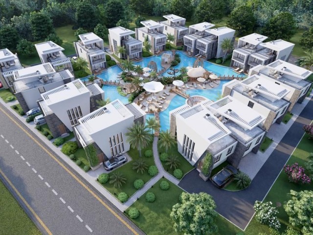 KIBRIS GİRNE KARŞIYAKA'DA SATILIK 2+1 VE 3+1 MODERN VİLLALAR