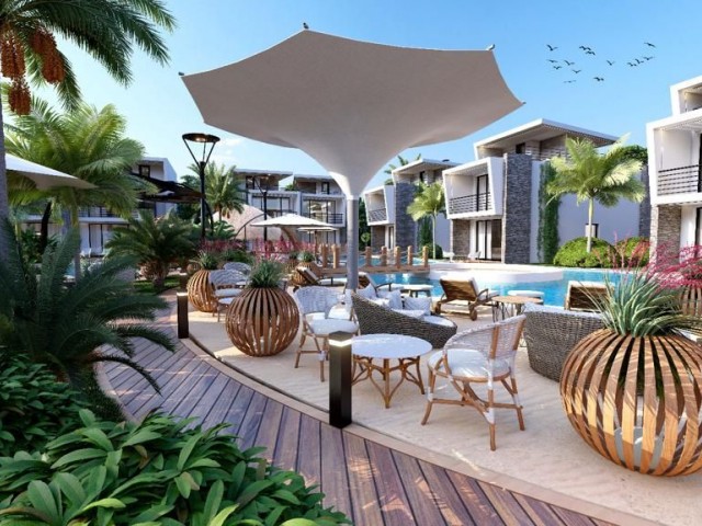 Kıbrıs Girne Karşıyaka'da Satılık 2+1 ve 3+1 Modern Villalar - Fotoğraf 2