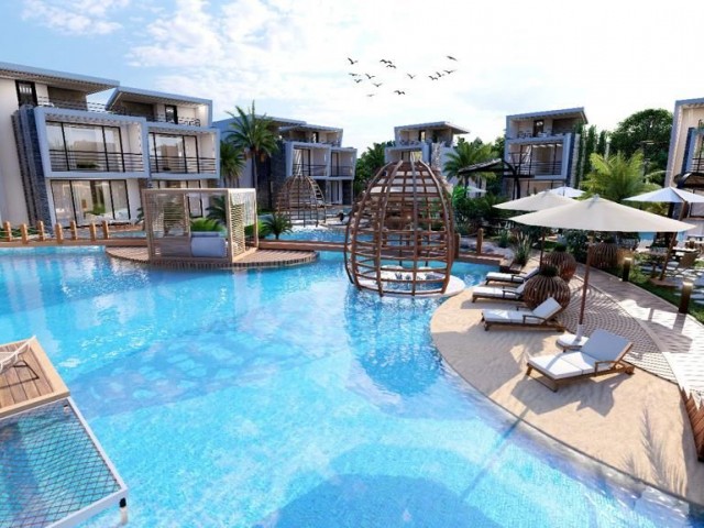Kıbrıs Girne Karşıyaka'da Satılık 2+1 ve 3+1 Modern Villalar - Fotoğraf 3