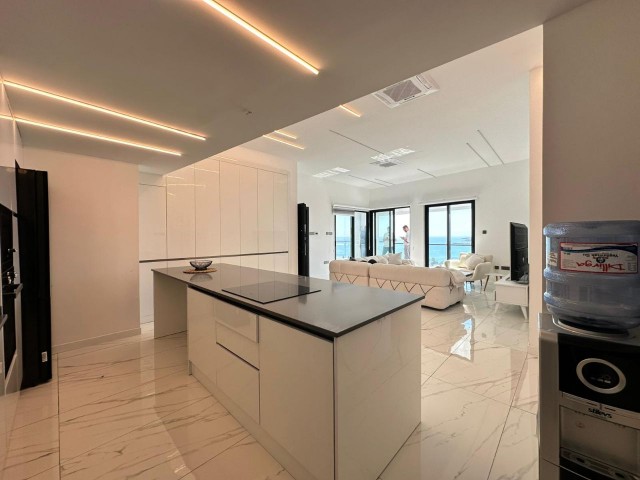 Girne Karkum’da Satılık 2+1 Penthouse | Deniz Manzaralı | Özel Havuzlu - Fotoğraf 3