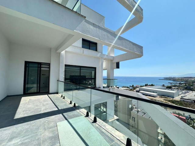 Girne Karkum’da Satılık 2+1 Penthouse | Deniz Manzaralı | Özel Havuzlu - Fotoğraf 4
