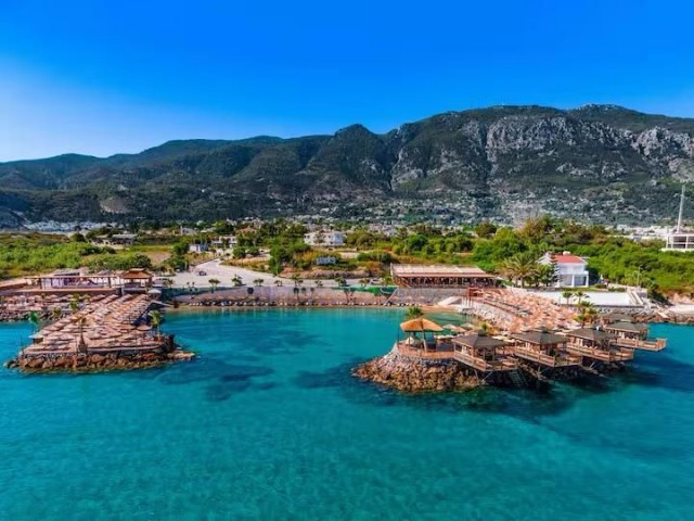 Kıbrıs Girne Alsancak Bölgesinde Havuzlu Site İçerisinde Eşyasız Yüzde Elli Ödemeye Anahtar Teslimi Kalanı İçin Bir Yıl Vade İmkanıyla Satılık 2+1 Daireler - Fotoğraf 3