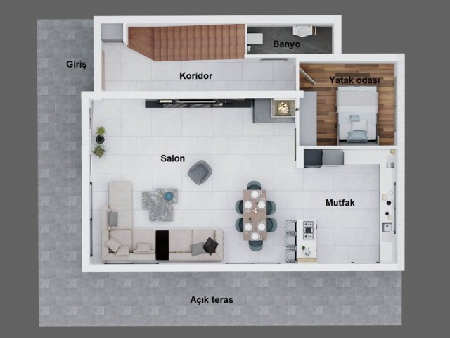 KIBRIS GİRNE BELLAPAİS'DE ÖZEL HAVUZLU VE BAHÇELİ SATILIK 4+1 ULTRALÜKS VİLLA