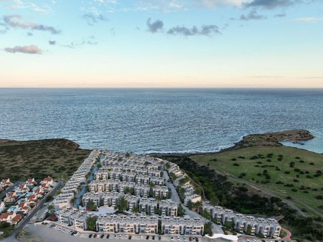 KIBRIS GİRNE ESENTEPE BÖLGESİNDE DENİZE SIFIR MODERN SATILIK 1+1 PENTHAUSE DAİRELER