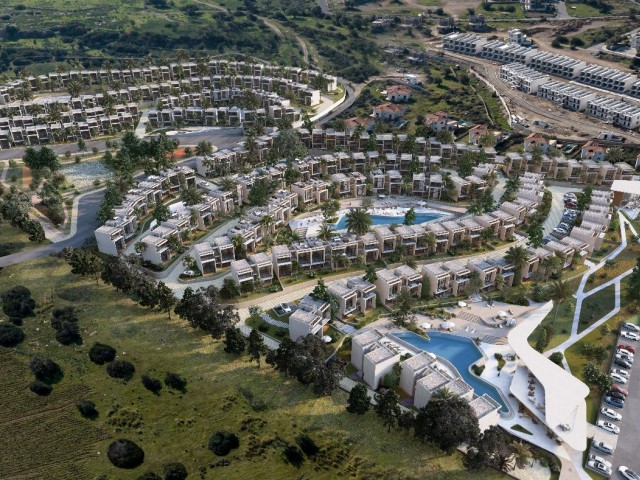 Kıbrıs Girne Esentepe Bölgesinde Denize Sıfır Modern Satılık 1+1 Penthause Daireler - Fotoğraf 2
