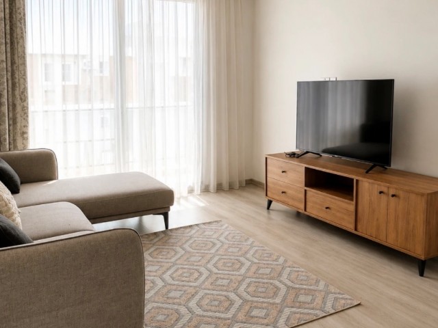 İskele Long Beach'te site içinde Satılık Eşyalı 2+1 Daire - Fotoğraf 3