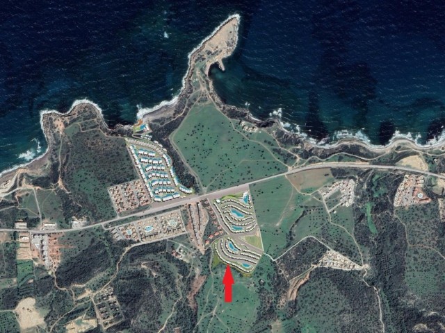 Deniz Manzaralı Modern 1+1 Daire - Girne Esentepe'de Satılık! - Fotoğraf 2
