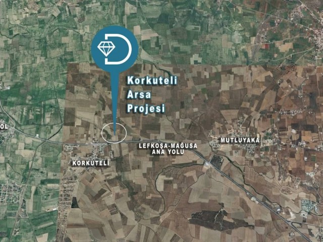 Mutluyaka, Gazimağusa'da Satılık Arsa (Parselasyon Aşamasında) - Fotoğraf 2