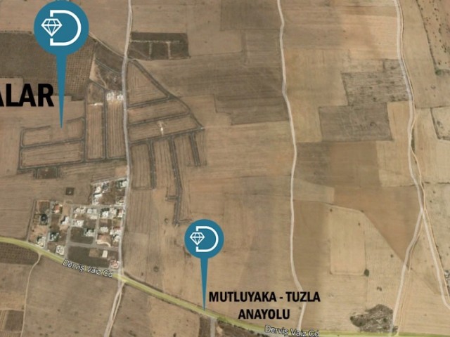 Mutluyaka, Mağusa'da Satılık Arsalar