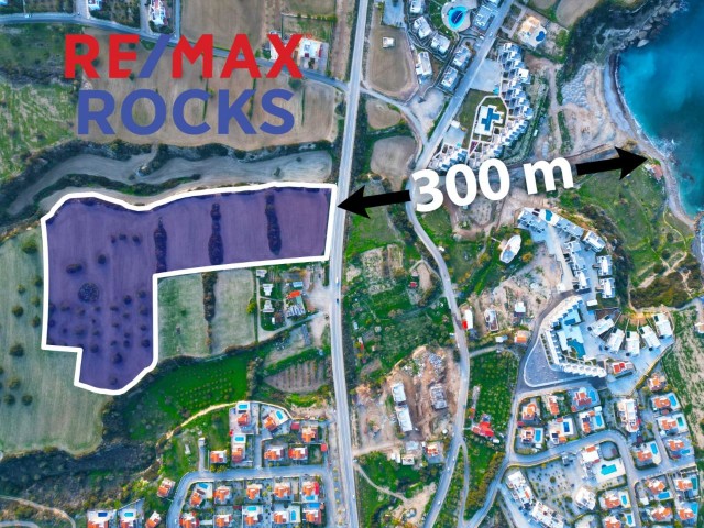 Satılık Yatırımlık Arazi – Küçük Erenköy / KKTC 🔹 Dağ ve Deniz Manzaralı | Anayol Cepheli | Denize 300 Metre - Fotoğraf 4