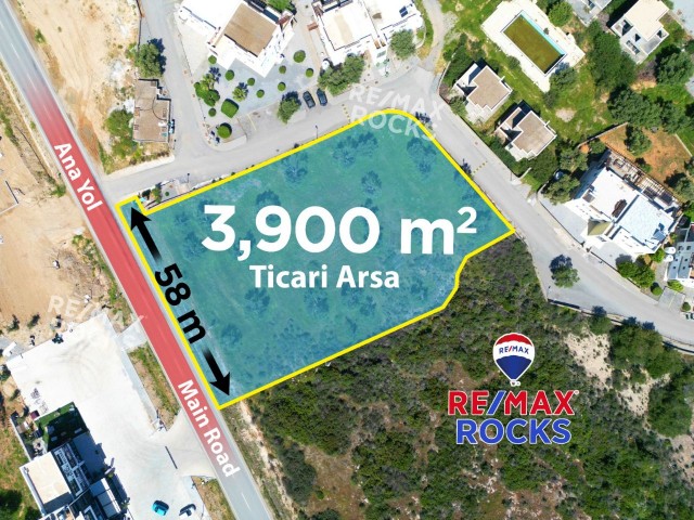 Girne Esentepe'de Dağ Manzaralı Ticari İmarlı Arsa Satışı! - Fotoğraf 2