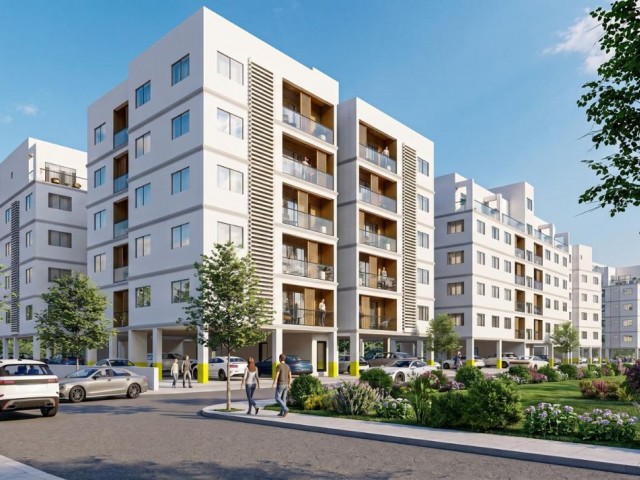 Gazimağusa Gülseren Proje Aşamasında 2+1-3+1 Daireler ve 3+1 Penthouse Havuzlu Site - Fotoğraf 4