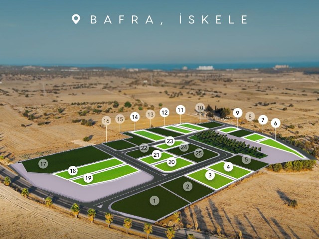 Sınırlı Sayıda !!!iskele Bafra Satılık Arsalar - Fotoğraf 3