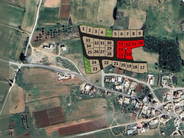 İskele Kuzucuk Satılık Parselasyon Arsalar - Fotoğraf 4