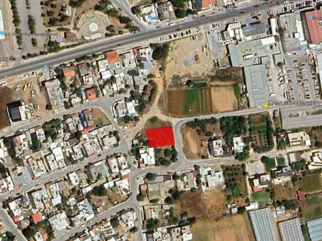 GAZİMAĞUSA LARNAKA YOLU SATILIK KÖŞE ARSA