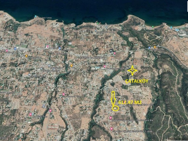 Vılla Yapımına Uygun Deniz Manzaralı Arsa - Fotoğraf 2