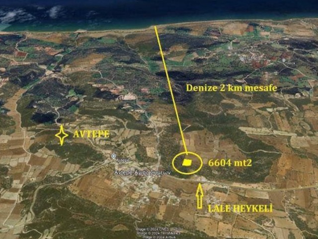Avtepe Bölgesinde Acil Satılık Arazi Tamamı 18000 Stg - Fotoğraf 2