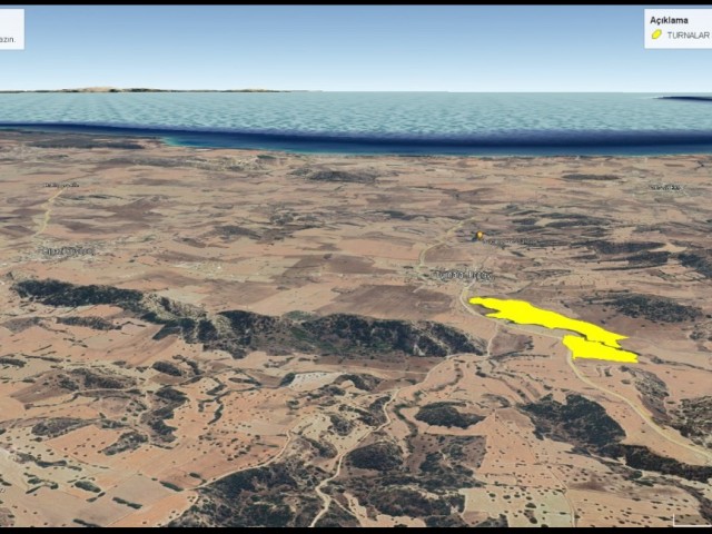 İskele Turnalar İmara Açık Deniz Manzaralı Satılık Arazi - Fotoğraf 3