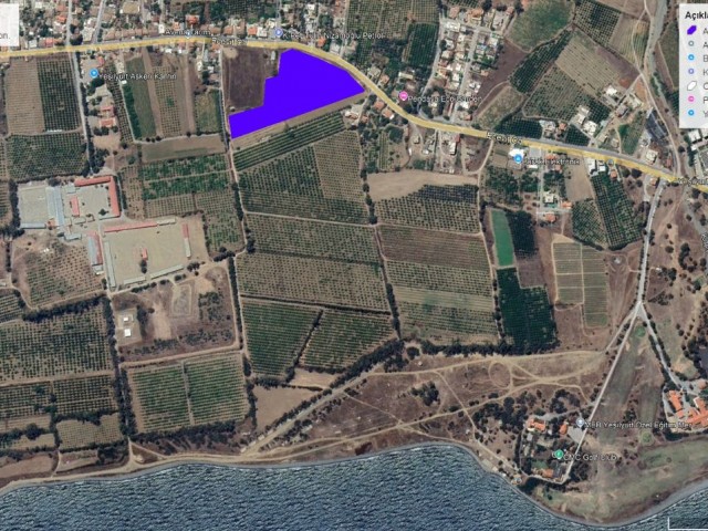 Lefke- Yeşilyurt Yol üzeri Fasıl 96 Arazi