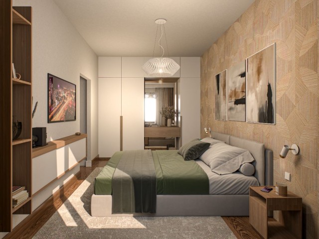 Lefkoşa Yenişehir'de Proje Aşamasında, Modern 2+1 Daire - Kaçırmayın!