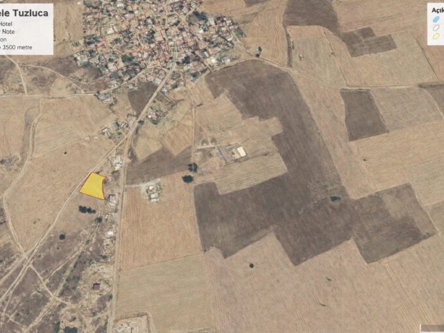 İskele tuzlucada 96 fasıl, imarlı 1798 m2 satılık arazi - Fotoğraf 3