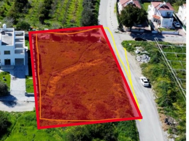 Girne Alsancakta merit hoteler bölgesinde 1318 metre kare arsa - Fotoğraf 4