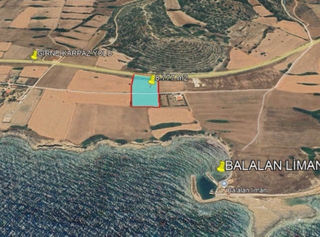 İskele balalan limanında denize sıfır satılım 6’5 dönüm tarla - Fotoğraf 2