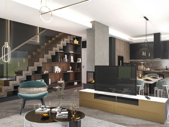 Girne, Karaoğlanoğlu (4+1) LUX Villa + Havuz, Ödeme planı var - Fotoğraf 4
