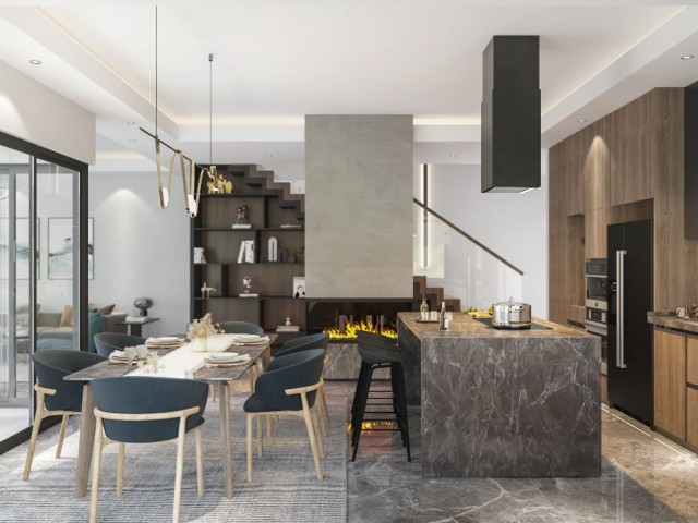 Girne, Karaoğlanoğlu (4+1) LUX Villa + Havuz, Ödeme planı var - Fotoğraf 2