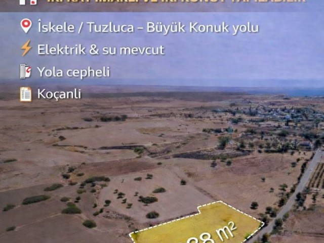 Turk Koçan Iskele Tuzluca- Büyükkonuk, tarım, zeytin (Araba Takas alabilir) - Fotoğraf 3